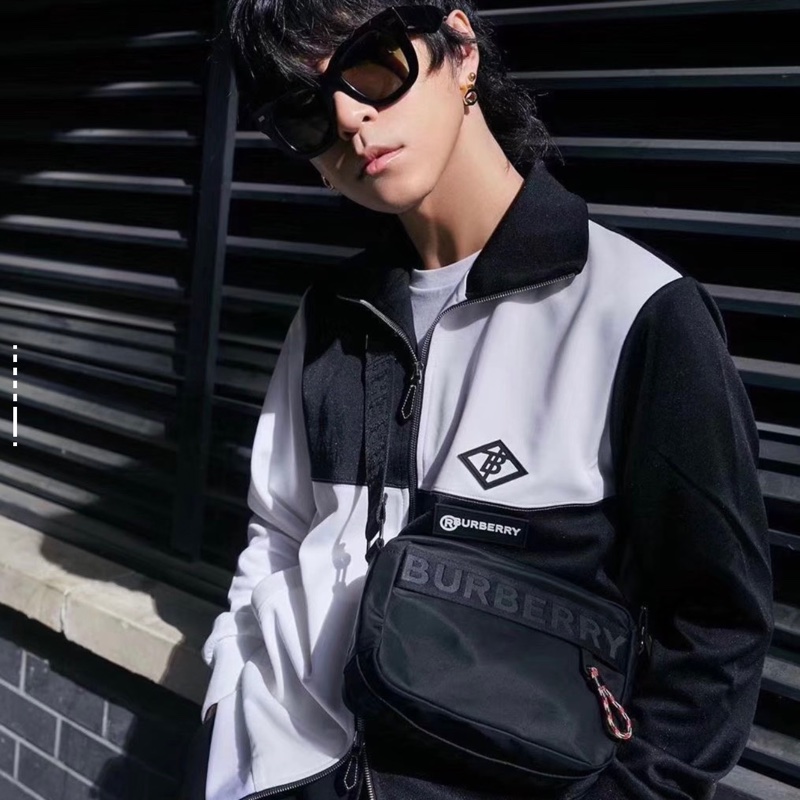 Burberry博柏利 相機包單肩斜挎包 男款-2