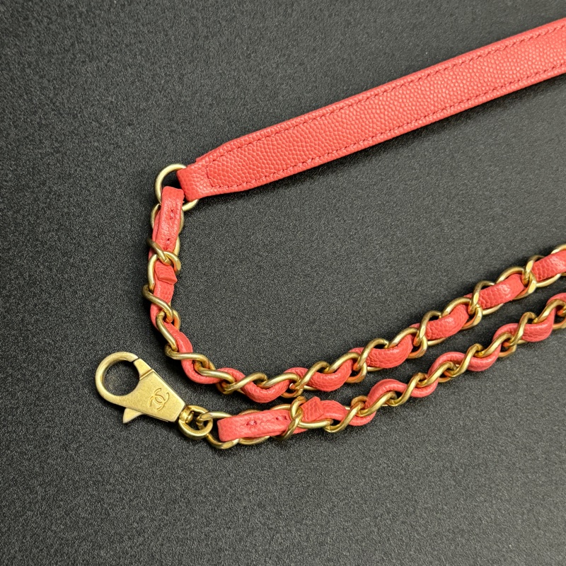 (全新全配🎁 荔枝牛皮) Chanel 香奈兒 coco handle 28cm 手提+斜背包-16