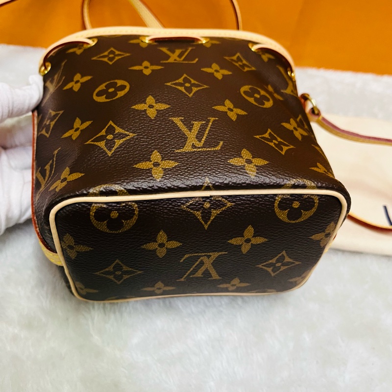 LV M41346 經典Monogram Noe BB束口肩背水桶包(迷你)-10