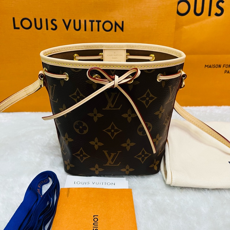 LV M41346 經典Monogram Noe BB束口肩背水桶包(迷你)-30
