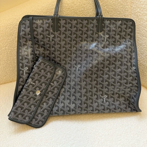 Goyard灰色hardy托特包！