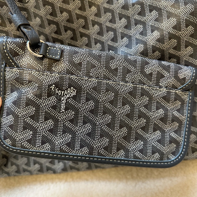 Goyard灰色hardy托特包!-9