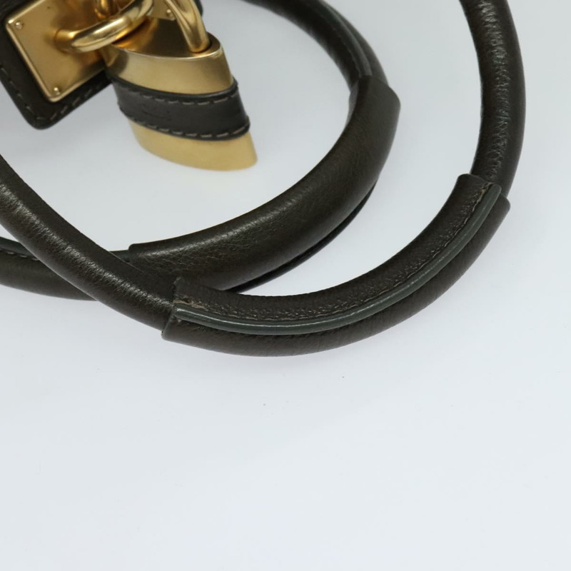 【日本直送】Chloe Paddington 單肩包 皮革 棕色 金色 銀色 正品 EC822-6