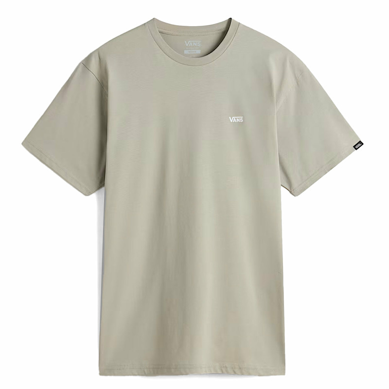 VANS - T-Shirt Left Chest Logo London Fog - VN0A3CZE - LONDON/FOG | size: S-0