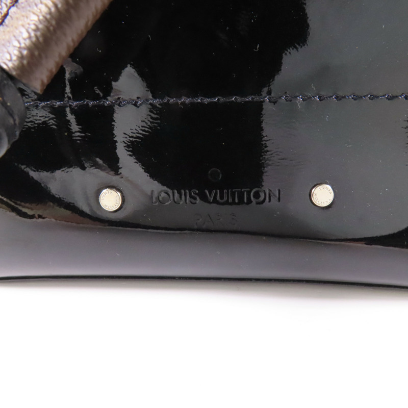 LOUIS VUITTON Monogram/Vernis Hot Springs Backpack銀扣背包-10