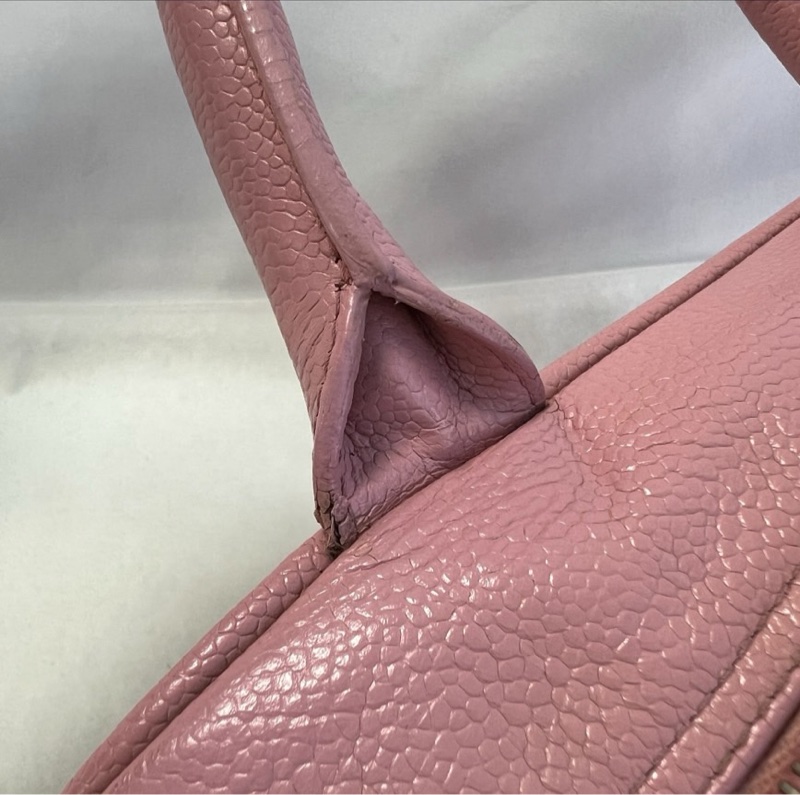 chanel vintage保齡球包-3