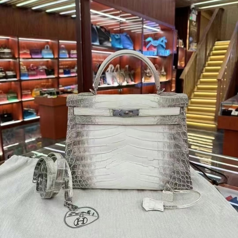 全新未使用品 Hermes Kelly 32 Himalayan 喜馬拉雅 票證齊🧾 in stock-3