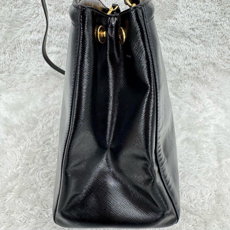 💝FuFu.Style ⟡.·* Prada 斜紋側背包|手提包-9
