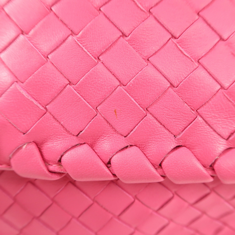 BOTTEGA VENETA 牛皮皮革Olimpia Medium黑扣鏈帶肩背袋-12