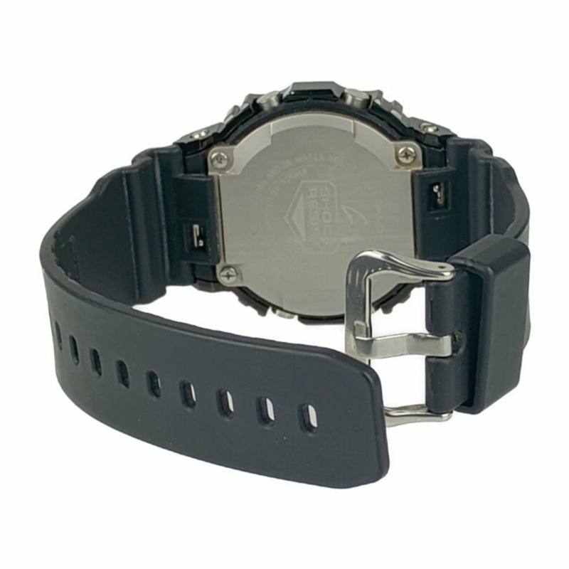 CASIO卡西歐手錶G-SHOCK GM-5600B-1JF黑色樹脂不銹鋼男式數位石英-6
