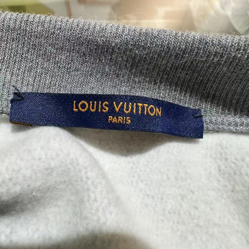 Louis Vuitton Hoodie X Nigo 聯名愛心印花圓領衛衣 男女同款-5