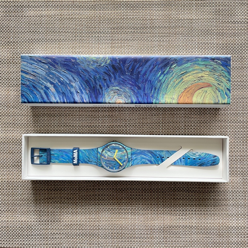 Swatch x Moma 現代博物館聯名款 星空-1