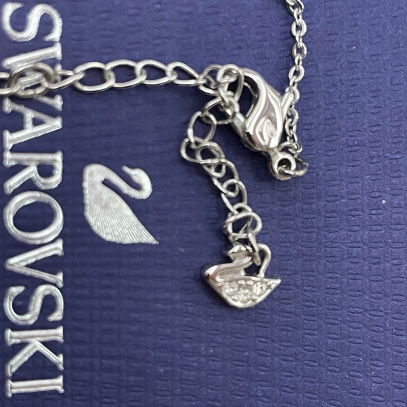 Swarovski 珍珠天鵝項鍊-5