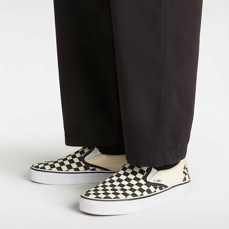 VANS - Sneakers Slip-On Black & White Checkerboard - VN000EYE - BLK&WHTCHCKERBOARD/WHT | size: 9-4