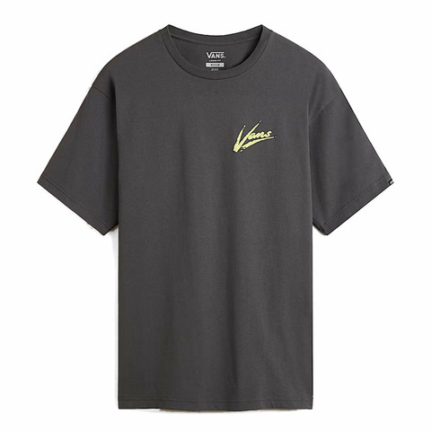 VANS - T-Shirt Dettori Asphalt Shadow Lime - VN000K42 - ASPHALT/SHADOW/LIME | size: XL