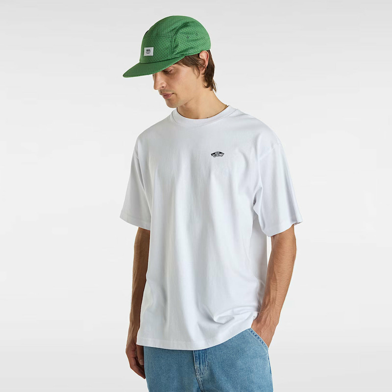 VANS - T-Shirt Style 76 II White Black - VN000P50 - WHITE/BLACK | size: XL-2