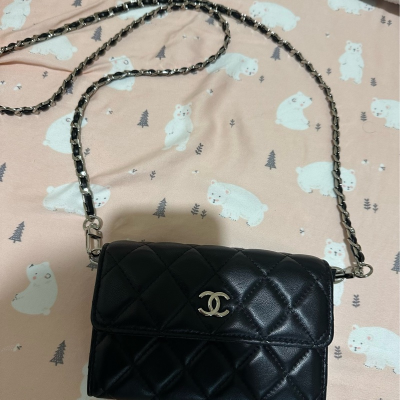 香奈兒chanel 限量版 中夾送背袋改woc-6