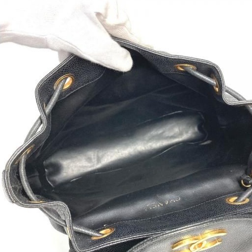 💝FuFu.Style ⟡.·* Chanel 魚子醬皮雙肩包-32