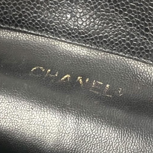 💝FuFu.Style ⟡.·* Chanel 魚子醬皮雙肩包-33