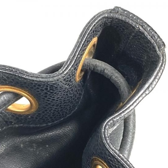 💝FuFu.Style ⟡.·* Chanel 魚子醬皮雙肩包-35