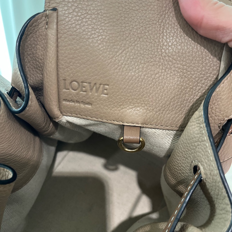Loewe Hammock small 吊床包 沙色-5