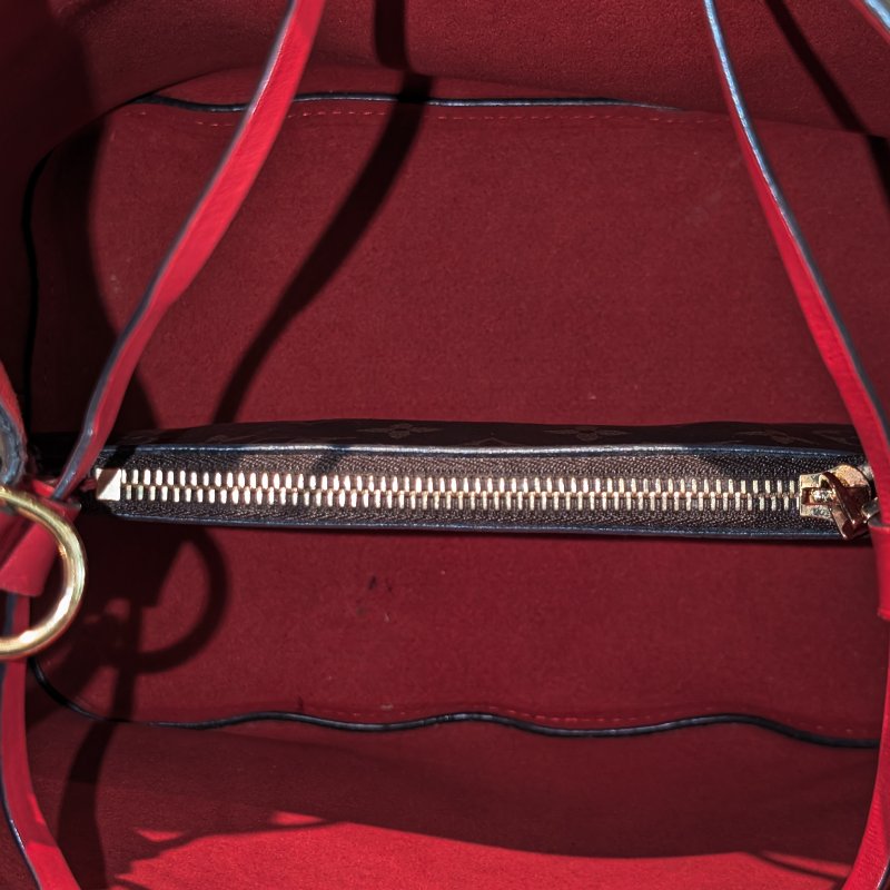 Louis Vuitton LV M44021 Neonoe 經典花紋肩斜兩用水桶包-5