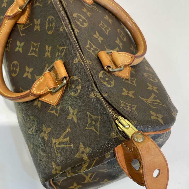 ▪️富貴選物FUGUEI▪️Louis Vuitton Speedy 30 老花手提包 M41526-1