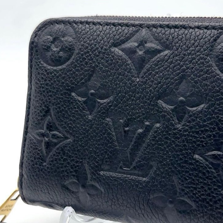 💝FuFu.Style ⟡.·* LV 黑色壓紋短夾-6