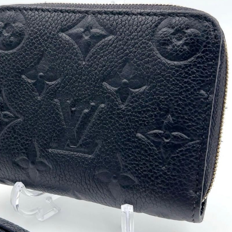 💝FuFu.Style ⟡.·* LV 黑色壓紋短夾-7