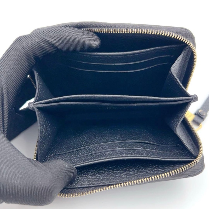 💝FuFu.Style ⟡.·* LV 黑色壓紋短夾-17