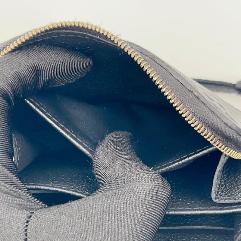 💝FuFu.Style ⟡.·* LV 黑色壓紋短夾-19