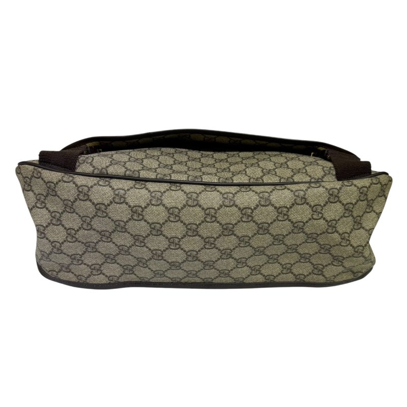 【美收精品】GUCCI 老花雙扣斜背包 2-183-4