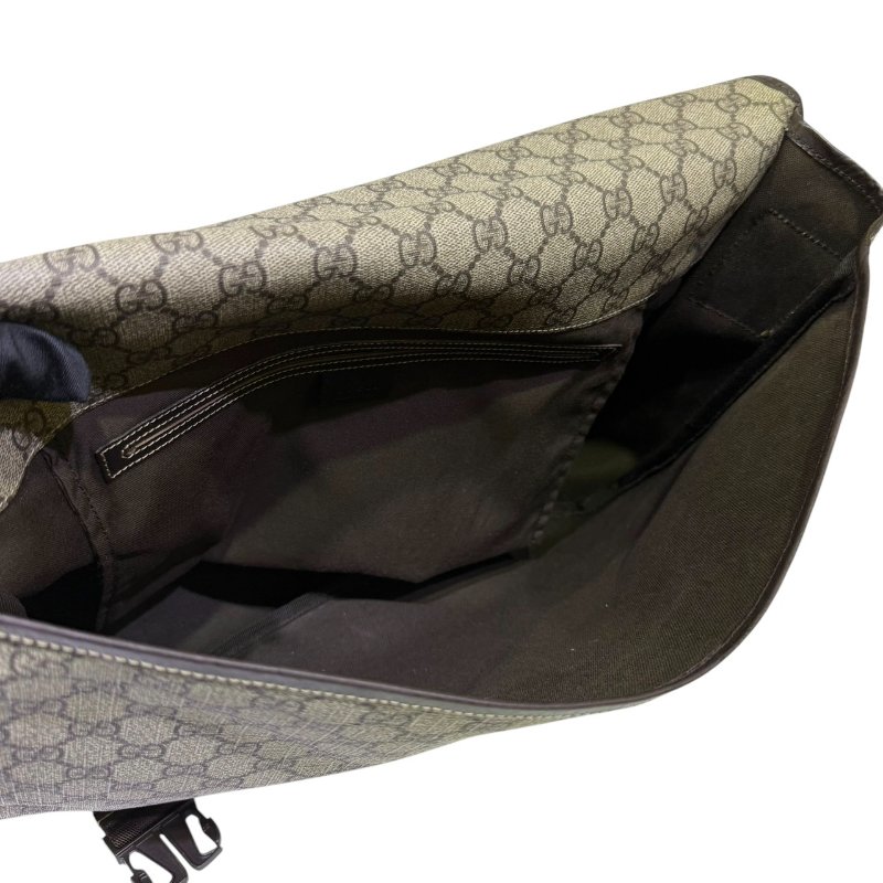 【美收精品】GUCCI 老花雙扣斜背包 2-183-15