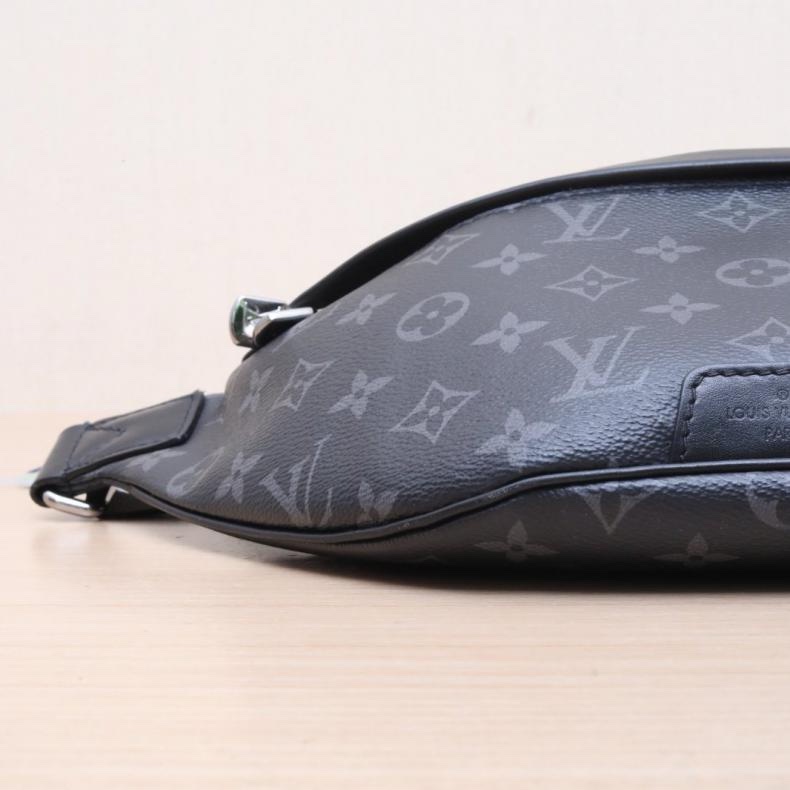 LOUIS VUITTON(路易威登) Discovery 腰包 黑色 PVC 晶片 帆布-3
