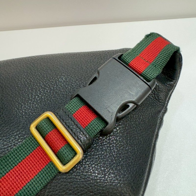 GUCCI 大胸口包/腰包 長背帶-7
