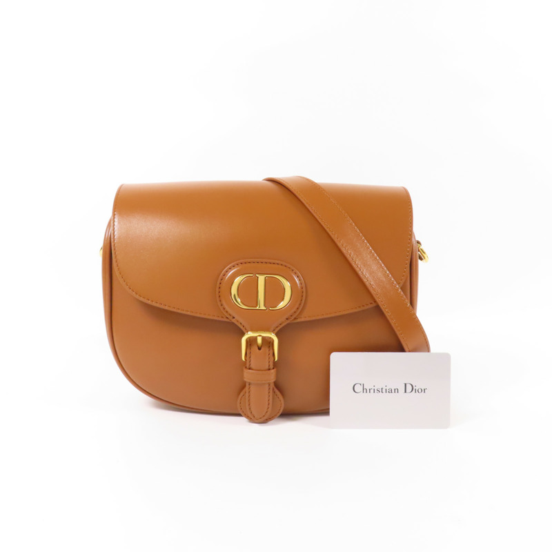 Dior 牛皮皮革Bobby金扣肩背袋-13