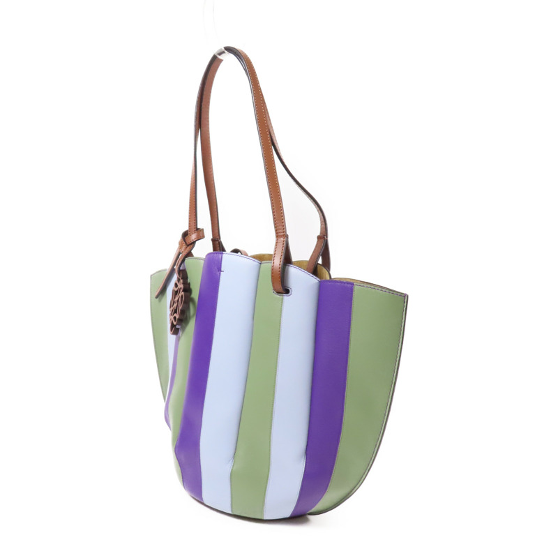 LOEWE 牛皮皮革Shell Tote肩背袋-1