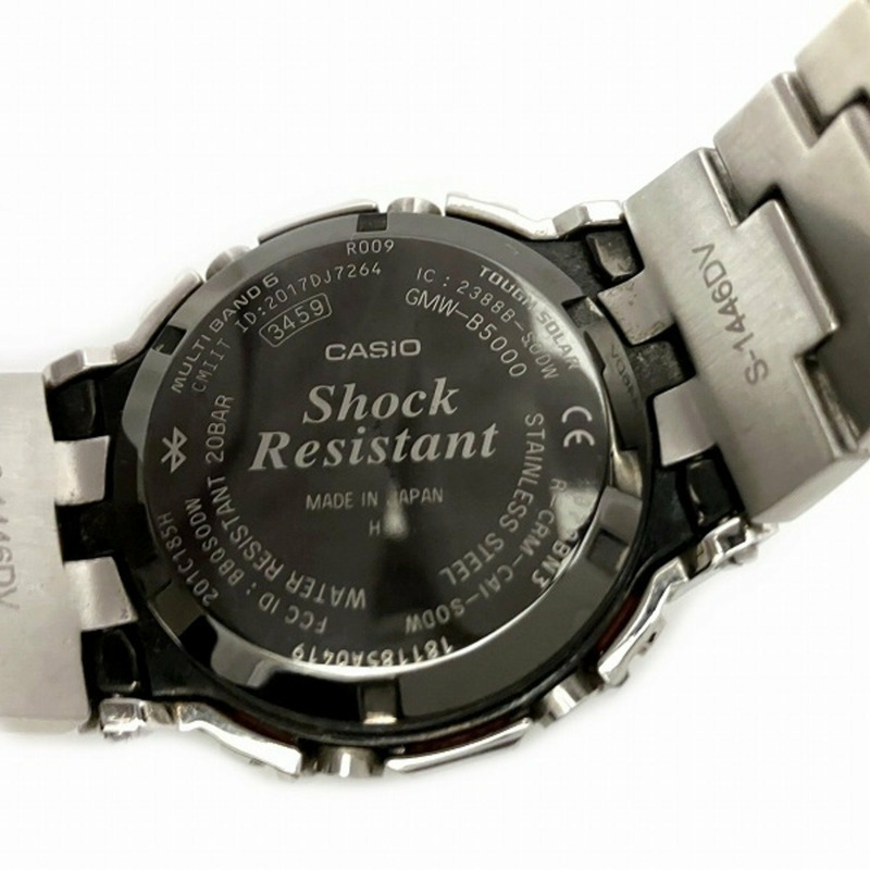 卡西歐 G-SHOCK GMW-B5000D-1JF 電波太陽能手錶男款-4