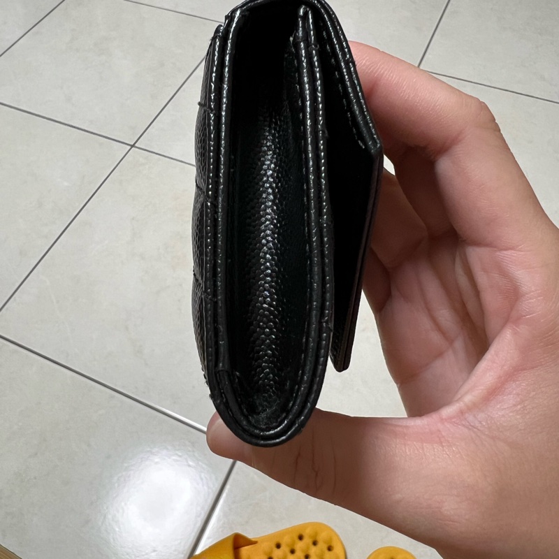 代購購入~魚子醬單層信封零錢卡包銀扣-4