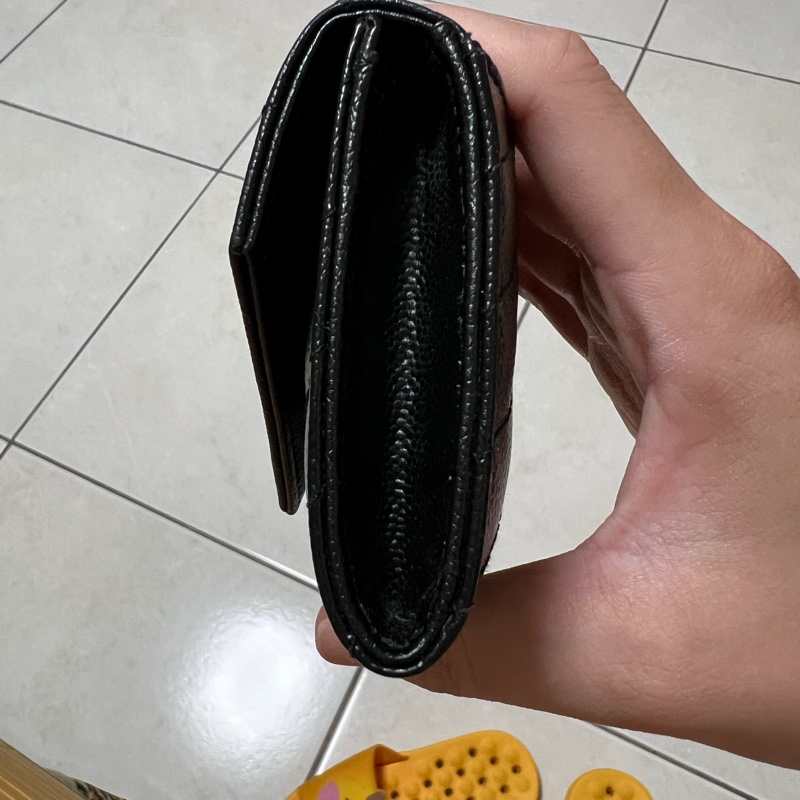 代購購入~魚子醬單層信封零錢卡包銀扣-7