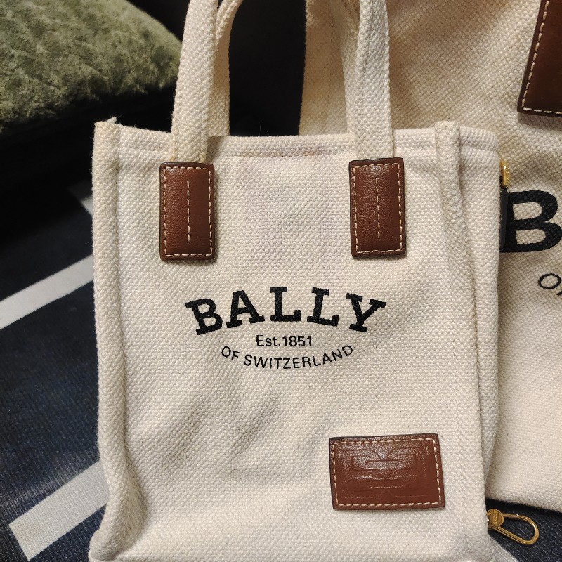 BALLY帆布托特包斜肩包-1