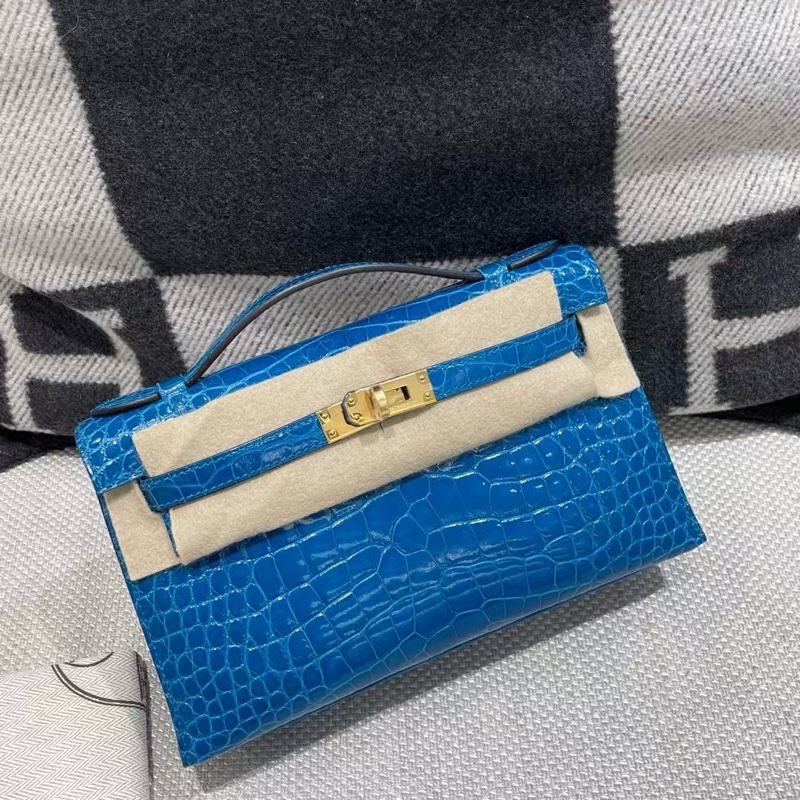 Hermes Mini KP 7w Alligator Y Stamp-0