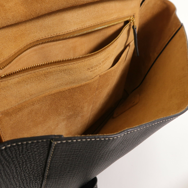 BOTTEGA VENETA 牛皮皮革Shoulder Bag金扣肩背袋-9
