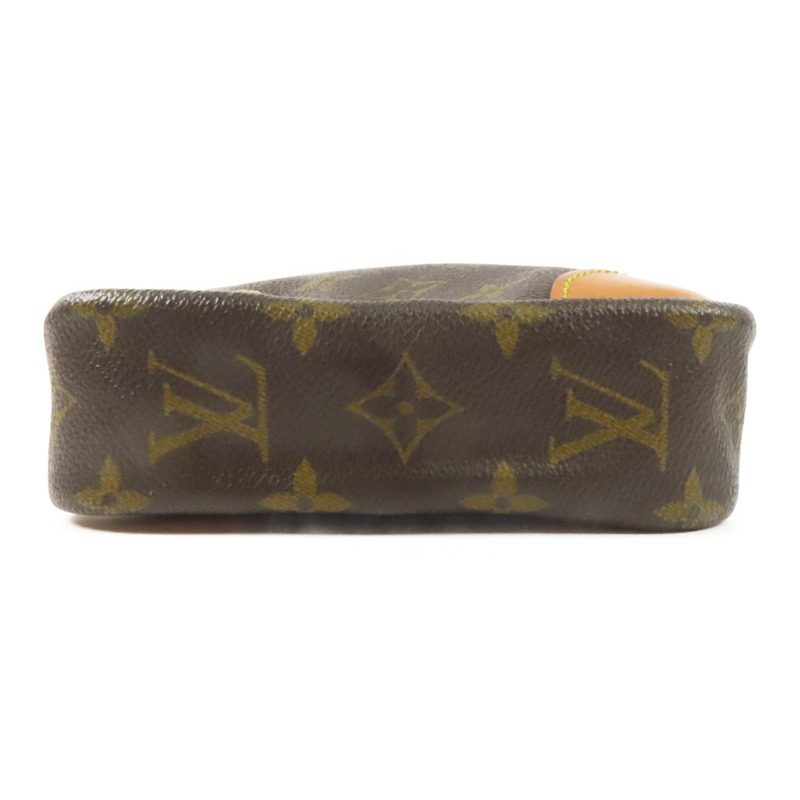 LOUIS VUITTON Monogram Danube金扣肩背袋棕色-3
