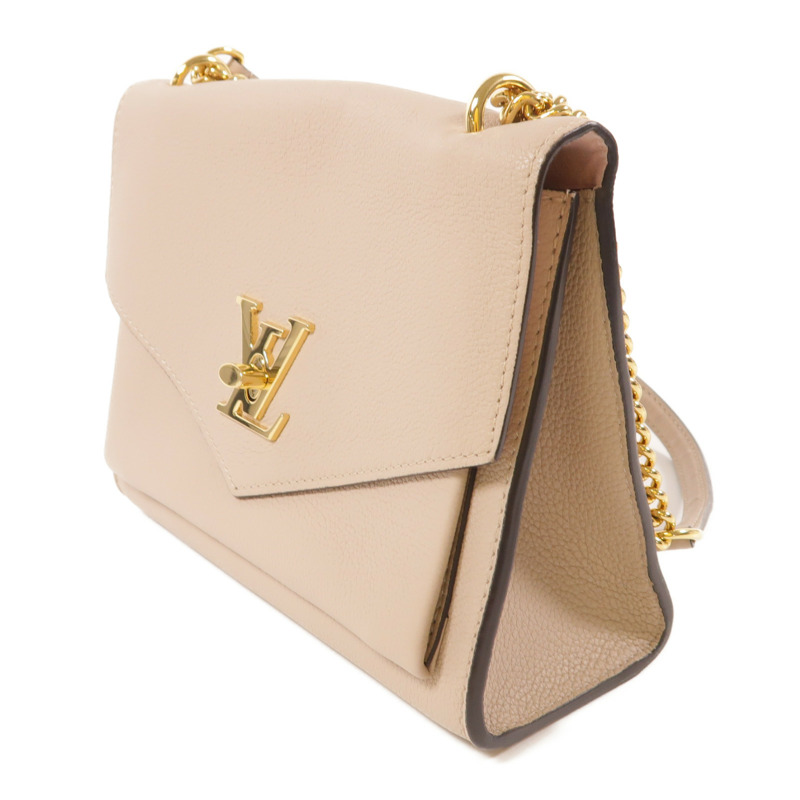 LOUIS VUITTON 【激減優惠】牛皮皮革Mylockme Chain Bag金扣鏈帶肩背袋-2