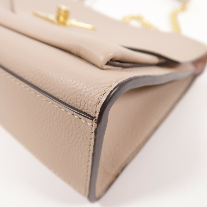 LOUIS VUITTON 【激減優惠】牛皮皮革Mylockme Chain Bag金扣鏈帶肩背袋-5
