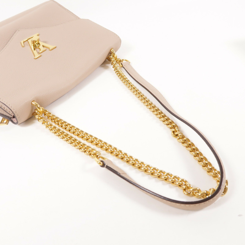 LOUIS VUITTON 【激減優惠】牛皮皮革Mylockme Chain Bag金扣鏈帶肩背袋-8