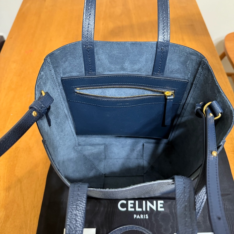 【Celine】Small Vertical Cabas(深藍色)-5