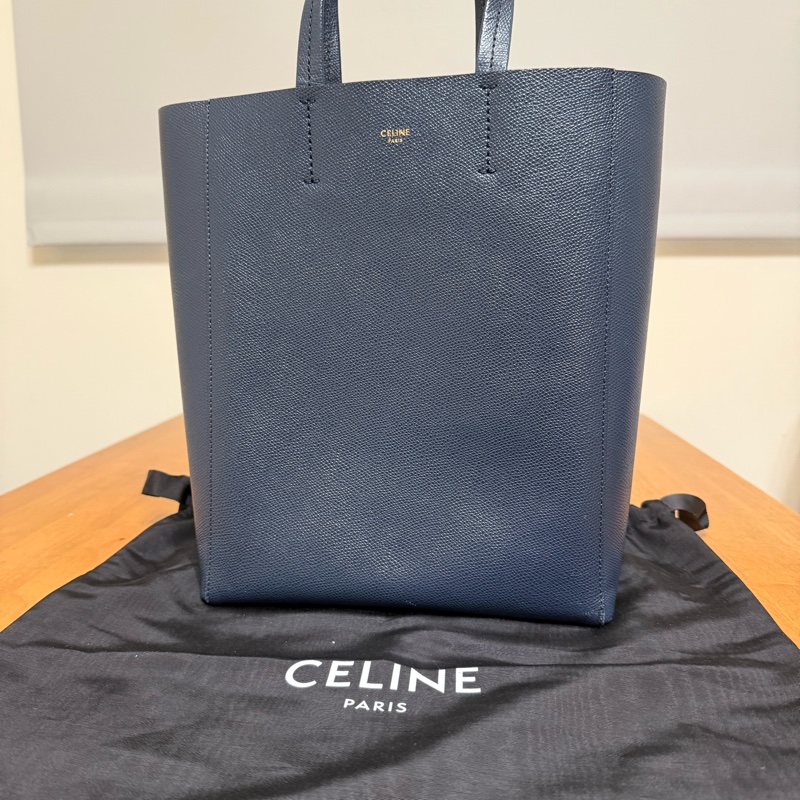 【Celine】Small Vertical Cabas(深藍色)-6