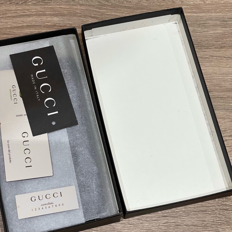 ✔️GUCCI SOHO 雙C logo壓紋拉鏈長夾-11